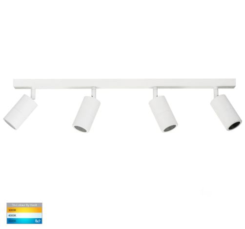 Tivah White 4 Light TRI Colour LED Bar Lights