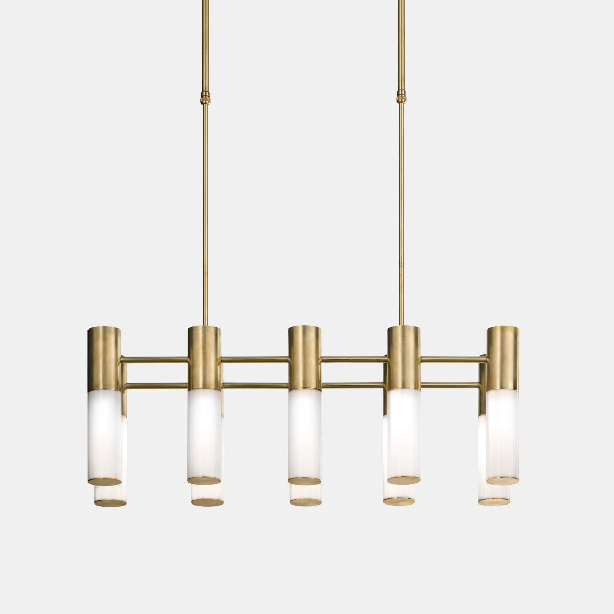 Etoile 10 Brass Pendant