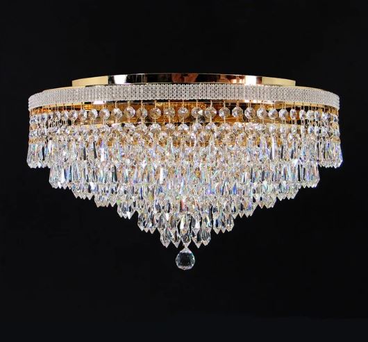 Praline Medium Crystal Gold CTC