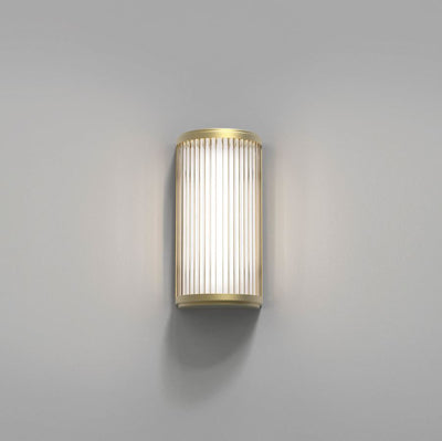 Versailles Small LED Matte Gold Wall Light