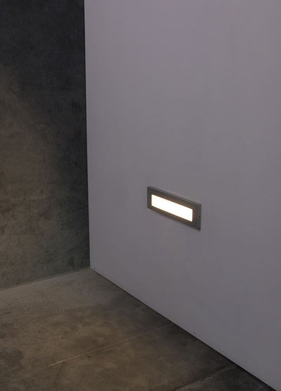 Link White Grill Face Wall Light