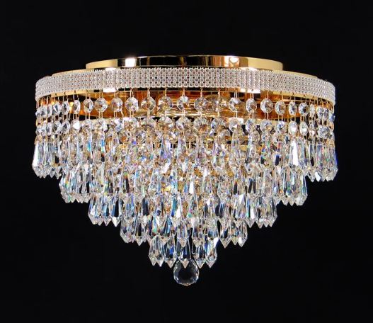 Praline Small Crystal Gold CTC