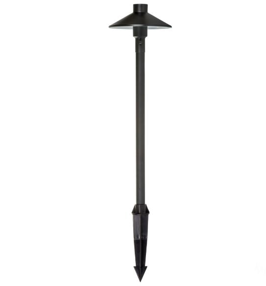 Antic Antique Brass 3.2w LED Garden Spike Light