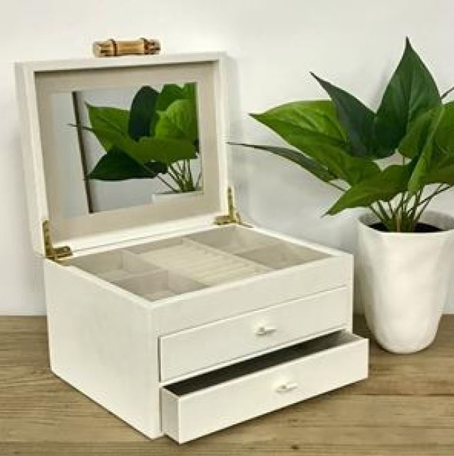 Grace 2 Drawer Jewellery Box