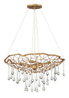 Hinkley Laguna 4 Light Burnished Gold Modern Chandelier Lighting Affairs