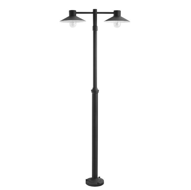 Lund Two Light Lamp Post