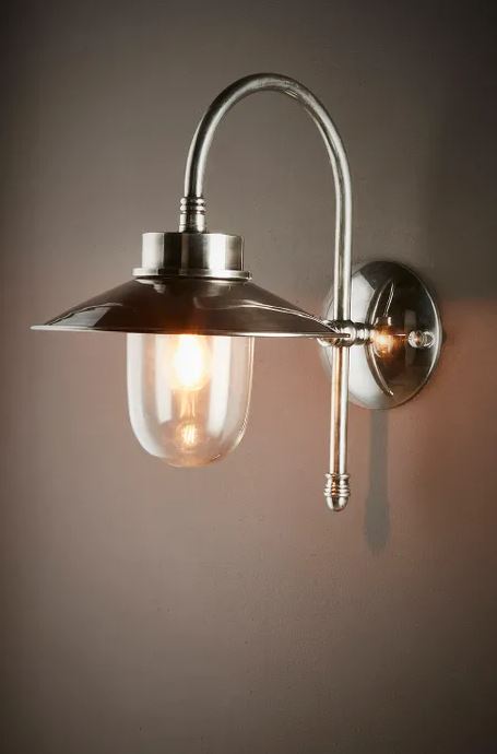 Laude Antique Silver Sconce