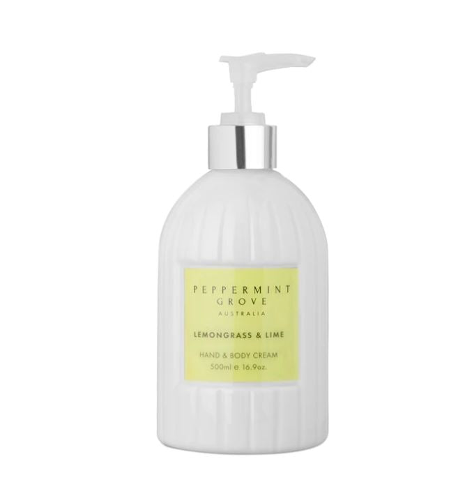 Lemongrass & Lime Hand and Body Cream