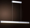 Linear Blade 1.5m LED Brushed Chrome Pendant