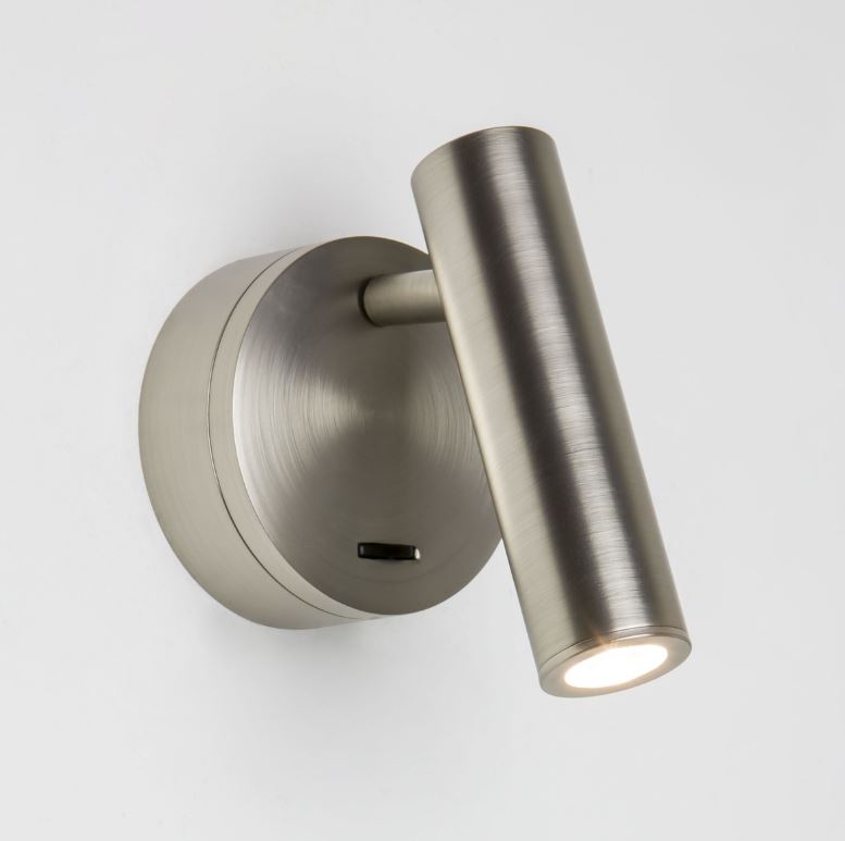 Enna Surface LED Matt Nickel Wall Light