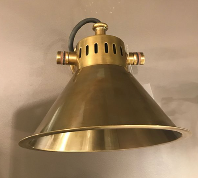 Merchant Brass Wall Light