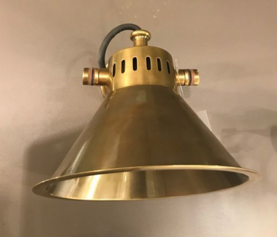 Merchant Brass Wall Light