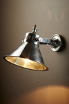 Merchant Silver Wall Light