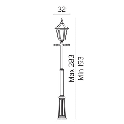 Modena Lamp Post