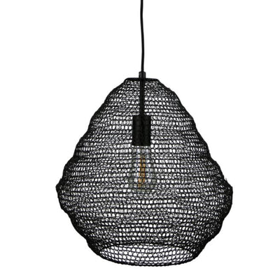 Clover Black Large Pendant