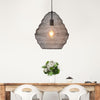 Clover Black Large Pendant