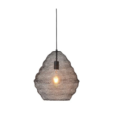 Clover Black Large Pendant