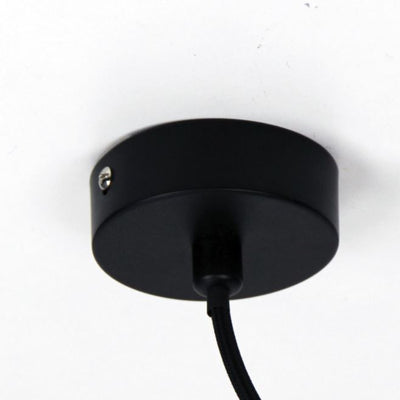 Clover Black Large Pendant
