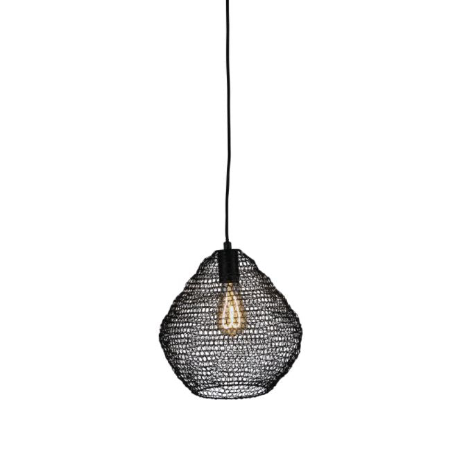 Clover Black Medium Pendant