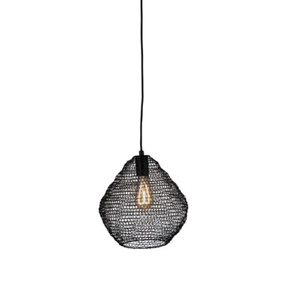 Clover Black Medium Pendant