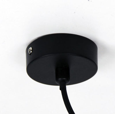 Clover Black Medium Pendant