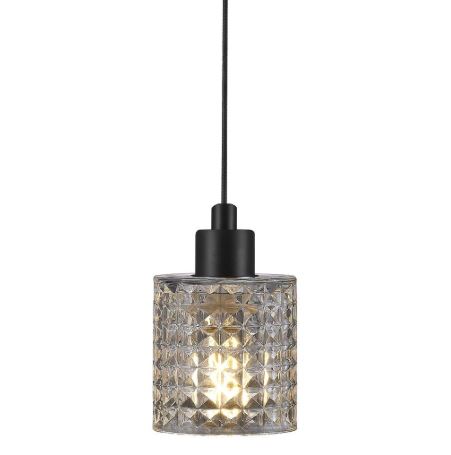 Hollywood Clear Glass Pendant