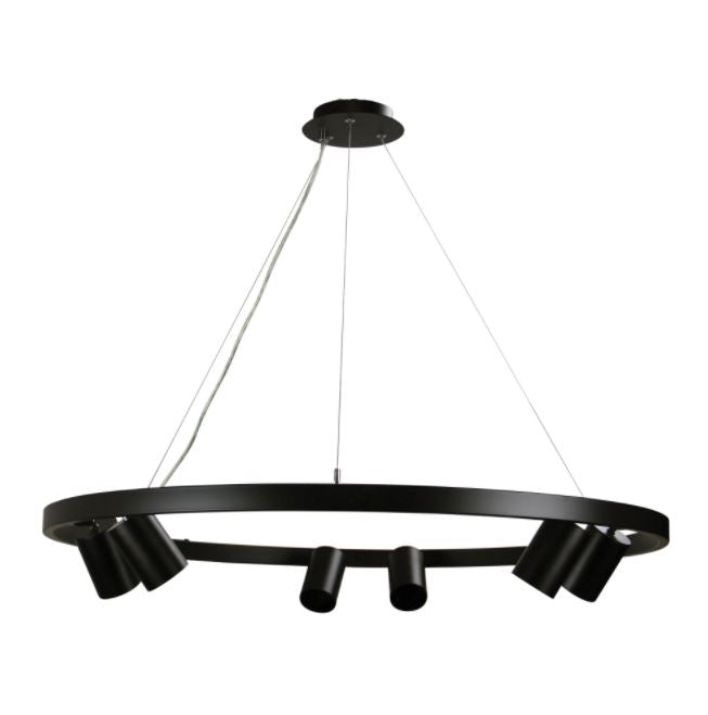 Olly 6 Black Pendant