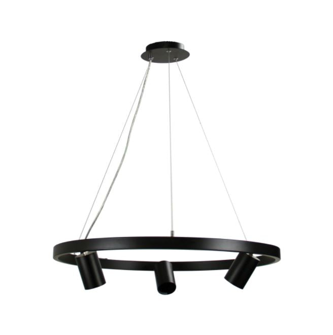 Olly 3 Black Pendant