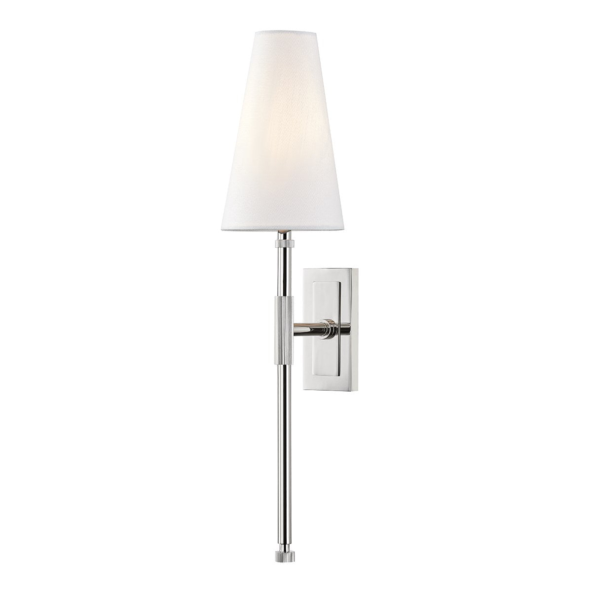 Bowery Polished Nickel Wall Light