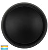 Pivot Black Round LED Wall Light