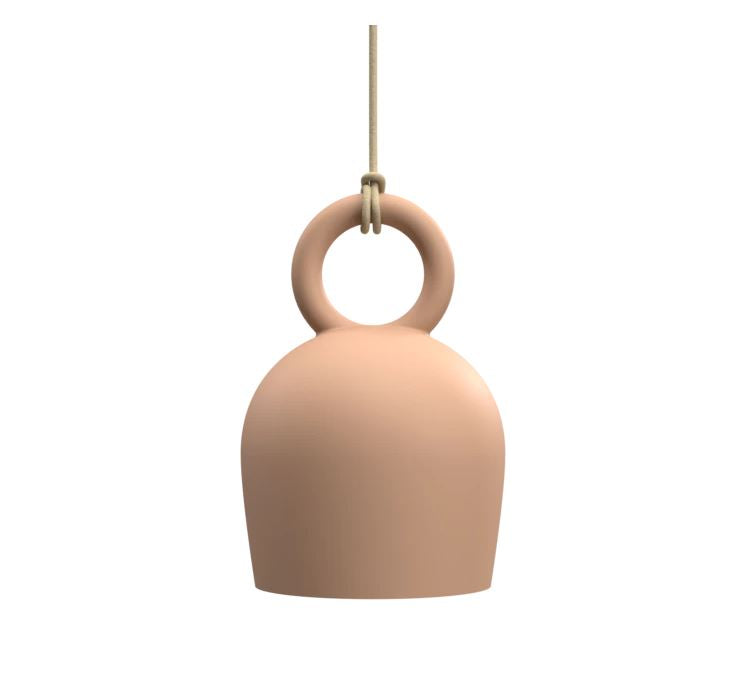 Calo Salmon Clay Pendant