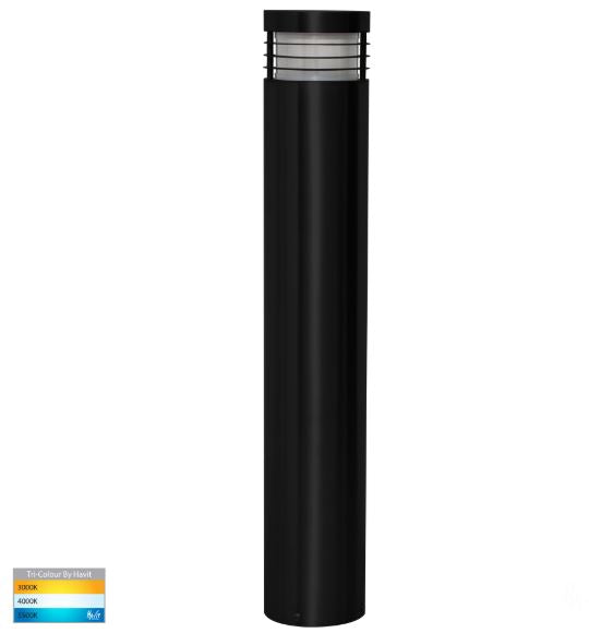Maxi 600 Black TRI Colour LED Bollard Light