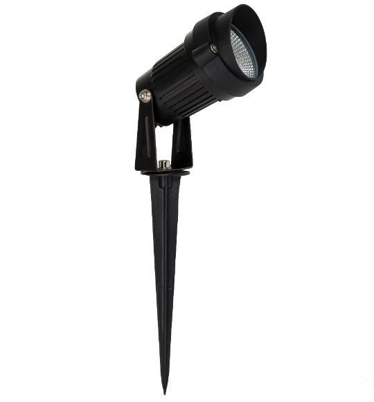 Spitze Black 3w LED Garden Spike Light