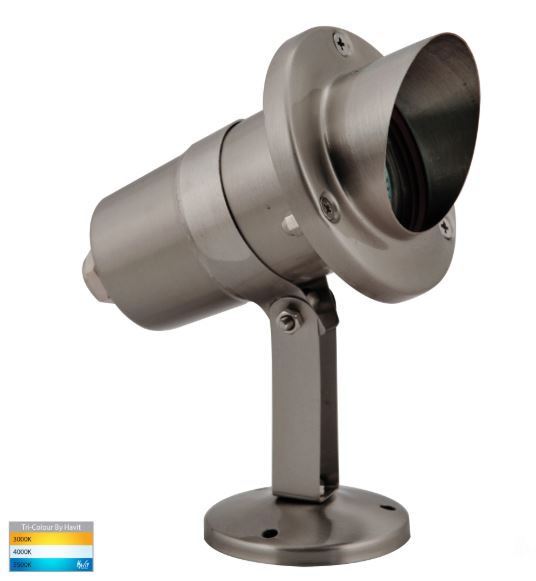 Kap 316 Stainless Steel TRI Colour LED Garden Light