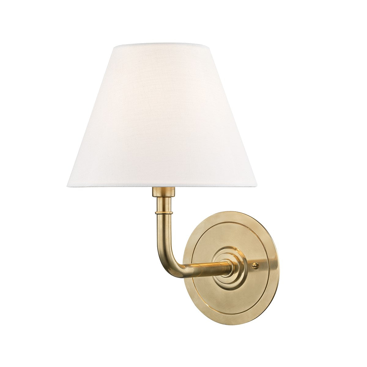 Signature No.1 Aged Brass Wall Light