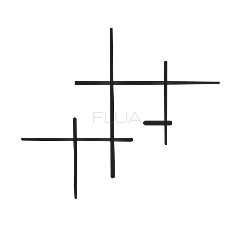 Song E Black Wall Light