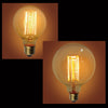 Vintage Spherical G125 25w Filament Lamp