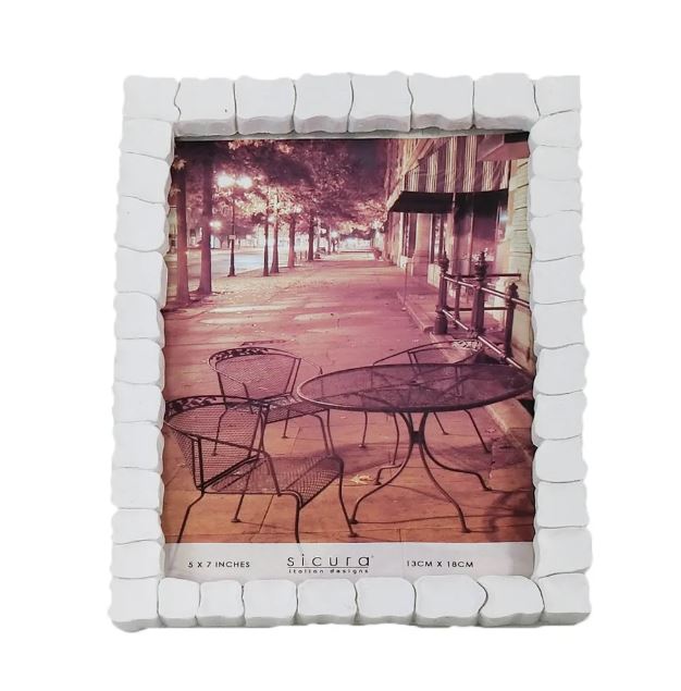 Turtle White 5x7" Frame