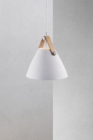 Strap 16 White Pendant