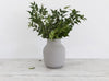 Flax Small Grey Tub Vase