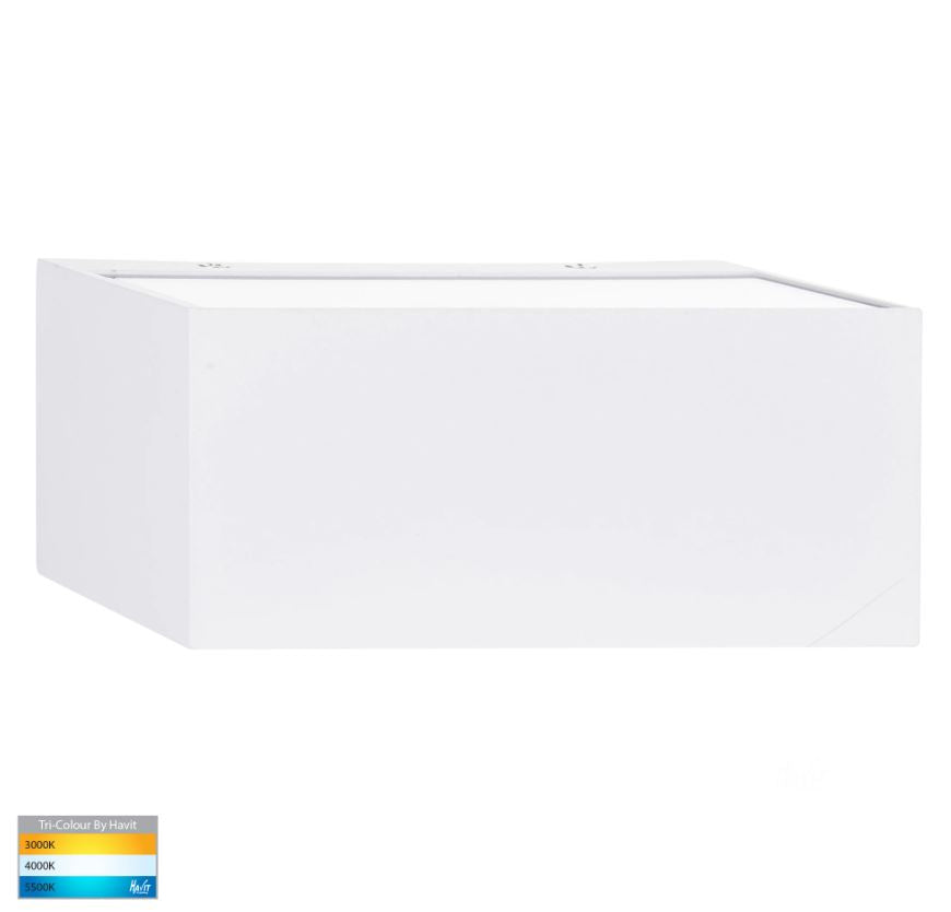 Nikki White Up & Down LED Wall Light