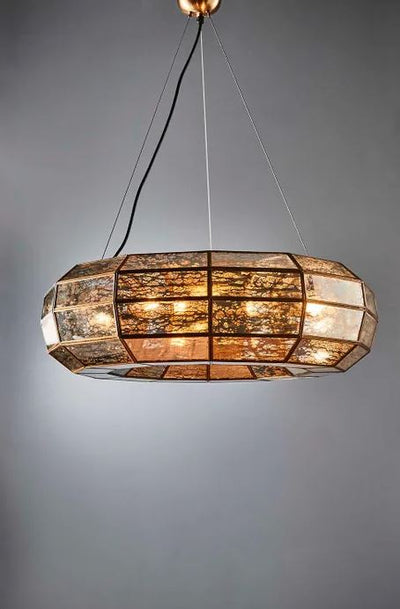 Willoughby Brass Pendant